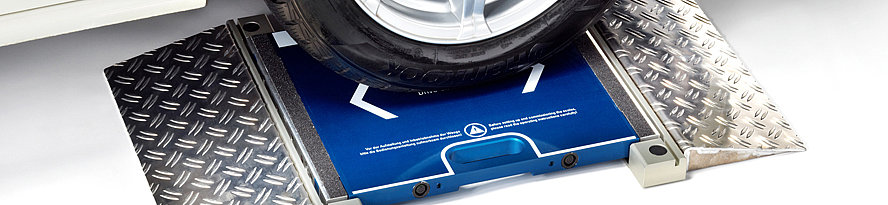 Wheel scales top