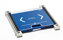 Portable wheel load scale